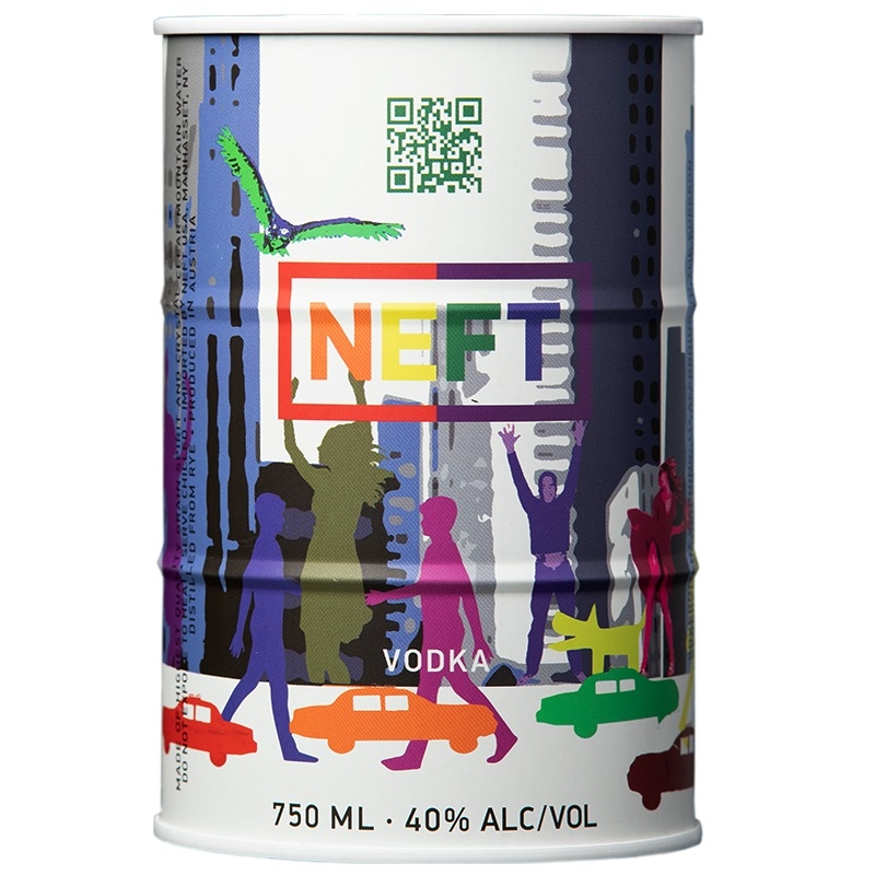 Neft Vodka Pride Barrel 750ml